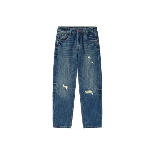 LEE COOPER Особенный Темно-синий Мужские Джинсы