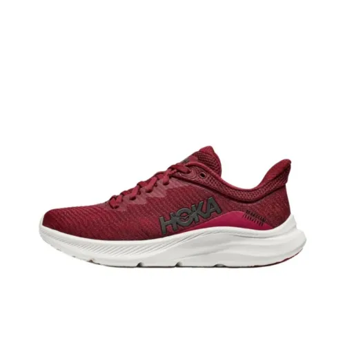 HOKA ONE ONE Solimar Низкие Беговые Кроссовки Женские Красные