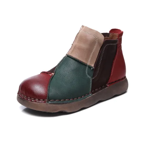 SENJIALUO Ботильоны 4,0CM Женские