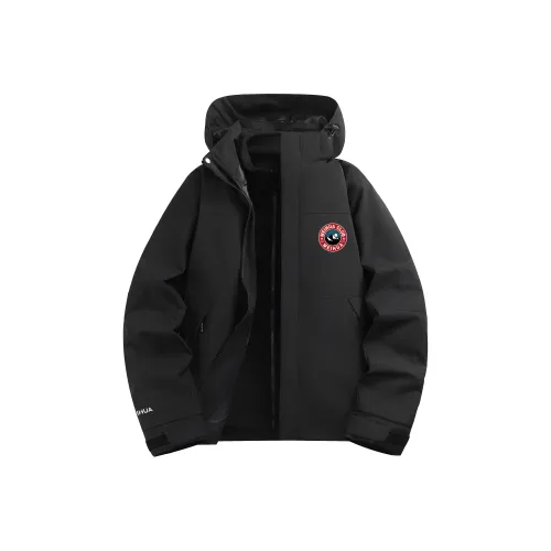 MEIHUA Водонепроницаемый Ветрозащитный Устойчивый к истиранию Термический Водоотталкивающий ветровка Унисекс