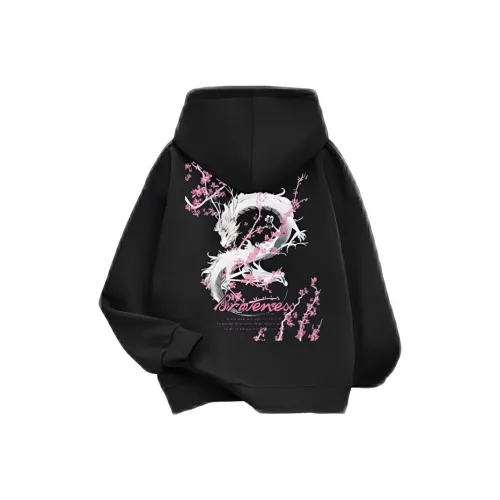 GOYN Черный флис с подкладкой школьные свитшоты