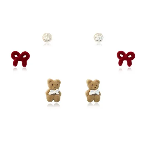 YOASOBI Серьги-гвоздики из сплава женские