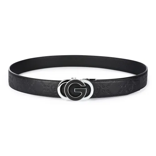 AUTOMOBILI LAMBORGHINI Ремни из коровьей кожи Мужские 3,5 см