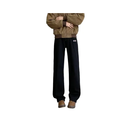 VNHP Черные Унисекс Джинсы