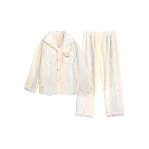 YIROUQING Радужный Женский Пижамный Комплект