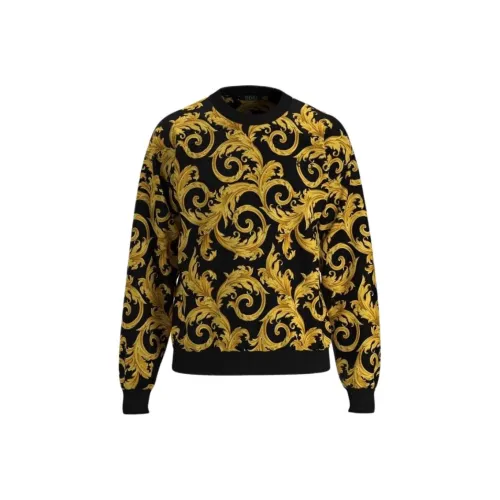 VERSACE Мужские черные свитшоты