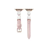 Розовый с золотистым оттенком, застежка