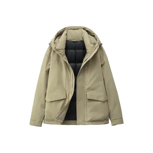 YALU Унисекс Пуховики