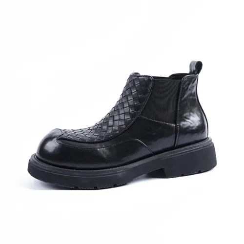 MOXU Широкая платформа обувь короткий челси мужская