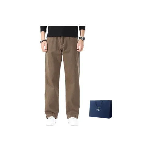 SLLAVIF Мужские Повседневные Брюки