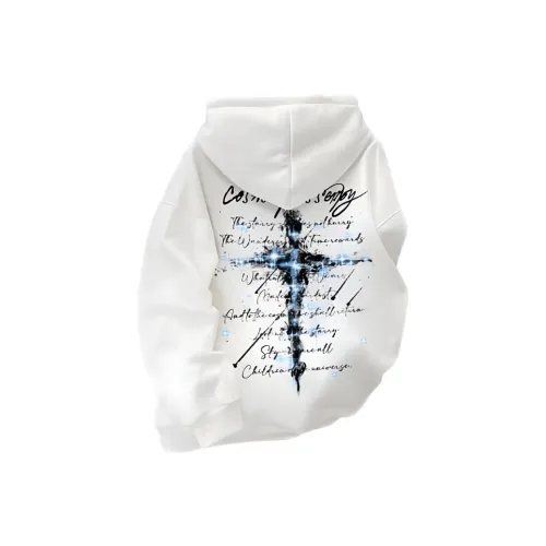 GOYN Белый Флисовый Подклад Свитшоты для школьников