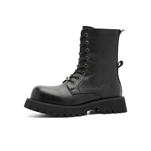 ZHENRAN Носки Crew Байкерские ботинки Мартин Ботинки Мужские