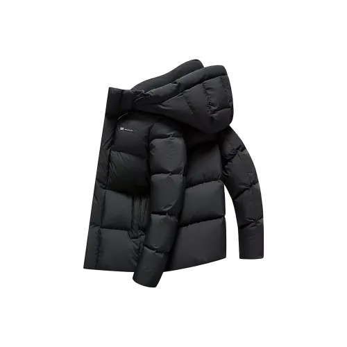 SIBANU Черный Мужской Пуховик