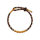 Браслет-шнурок с Буддой/Китайским Зодиаком Петух/Свернувшимся Драконом