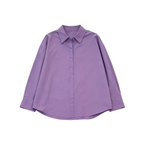 GOSO Фиолетовые Женские Рубашки
