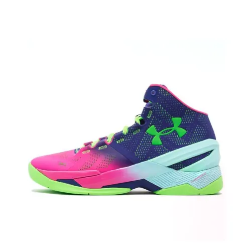 Under Armour Curry 2 Северное сияние Under Armour Curry 2 Северное сияние Нескользящий Легкий Высокий Топ