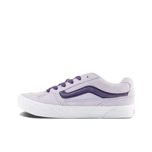 VANS Caldrone Устойчивые к истиранию Низкие Кроссовки для скейтбординга Женские Светло-фиолетовые