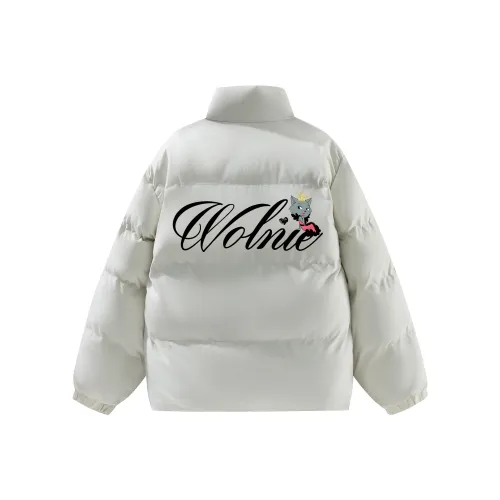 Pleasant Goat and Big Big Wolf Хлопковый пуховик Унисекс