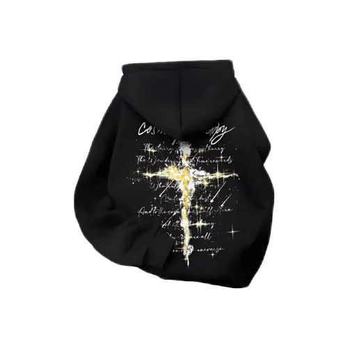 GOYN Черный флис с подкладкой школьные свитшоты