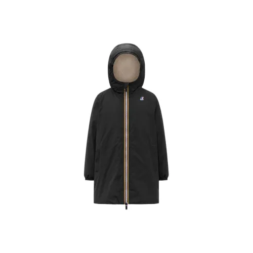 K WAY Хлопковый пуховик P. LE VRAI 4,0 EIFFEL ORSETTO Детский