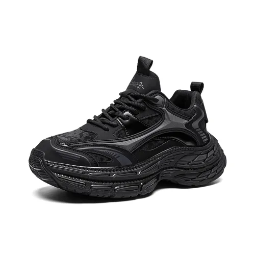 QDML Амортизация Высота Увеличение Устойчивость к Износу Легкий Дышащий Низкий Топ Подошва Мужские Кроссовки