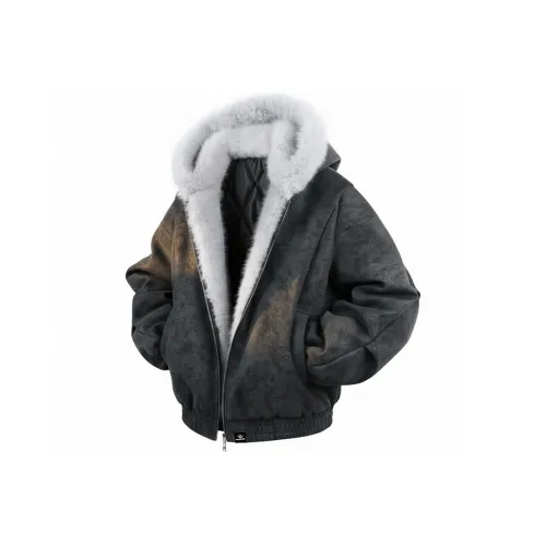 YK YB Унисекс Кожаные Куртки