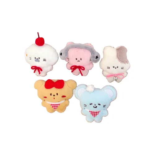 77 SEVEN DREAM Милый дизайн с питомцами Маленькая кукла с животными Брелок Универсальная плюшевая подвеска