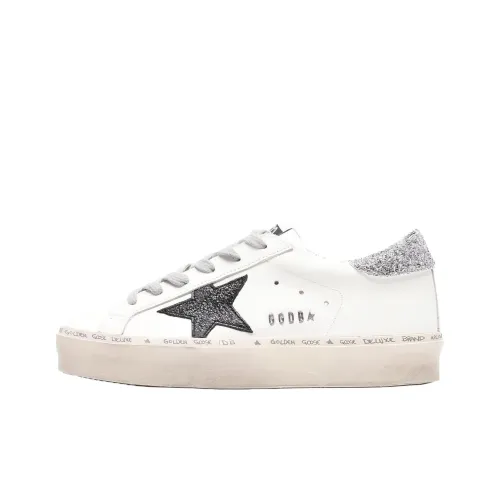 Golden Goose Hi Star Low Топ Скейтборд Кроссовки Женские Белые Черные Серые