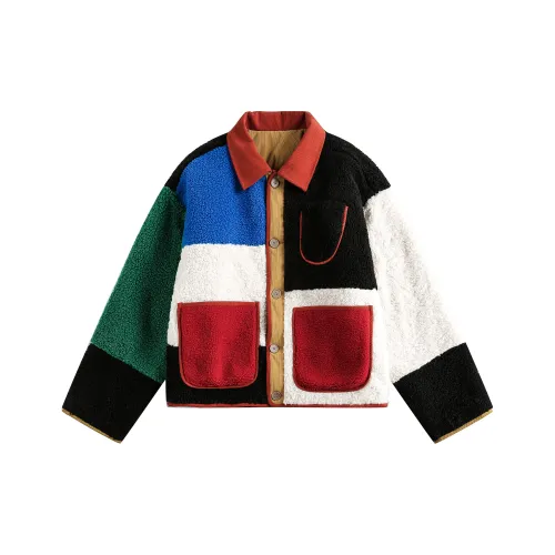 DOH STORE Бархатное пальто унисекс