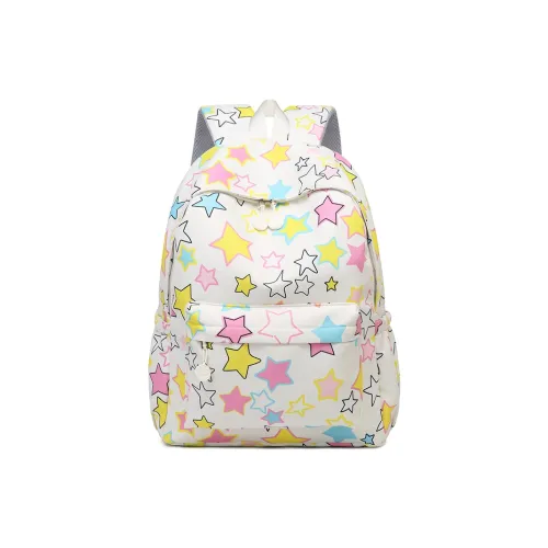 JIADONG ПУ (полиуретан) Рюкзак Стандартный Женский Белый Розовый Черный