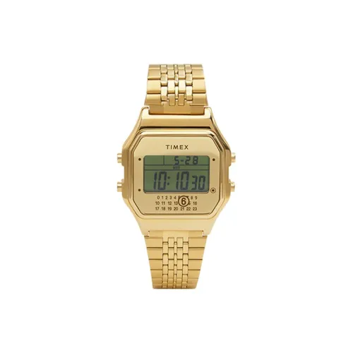 TIMEX MM6 MAISON MARGIELA Коллаборация Часы Электронный механизм Нержавеющая сталь Ремешок Серый циферблат Унисекс