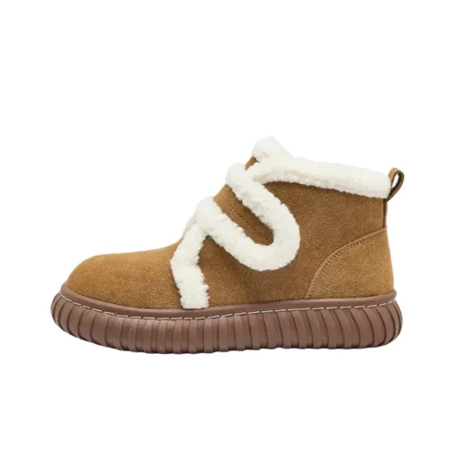 PARK DANCE Устойчивые к истиранию ботинки для снега с женской длиной голени (размер в длину)