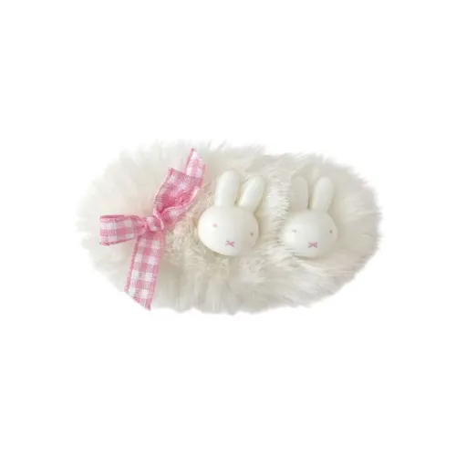 XILING Розовый Бант Белый Плюшевый Кролик Заколки для волос Женские