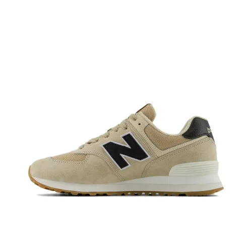 New Balance NB 574 Устойчивый к истиранию Низкий Топ Casual Унисекс Хаки