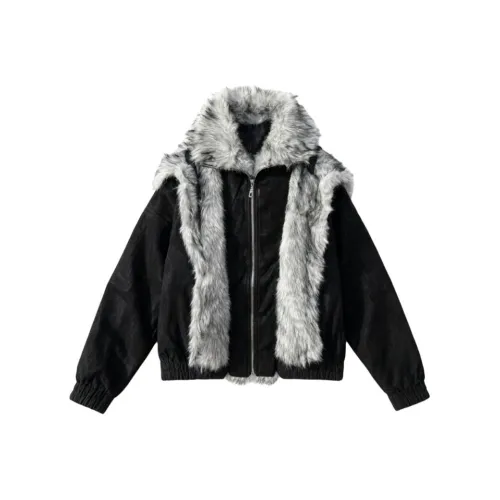 BRG Черный Женские пуховики