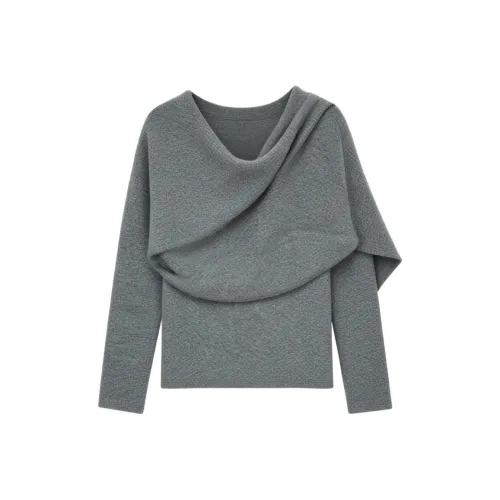 COVER TIME Серый Женский Трикотаж