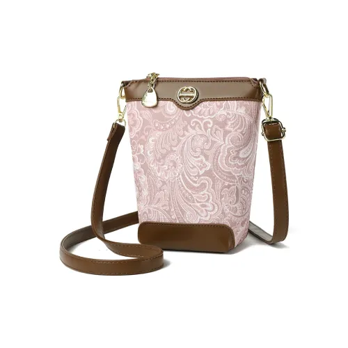 CREAM BEAR ПУ (полиуретан) Сумка через плечо Стандартная Женская Многоцветная