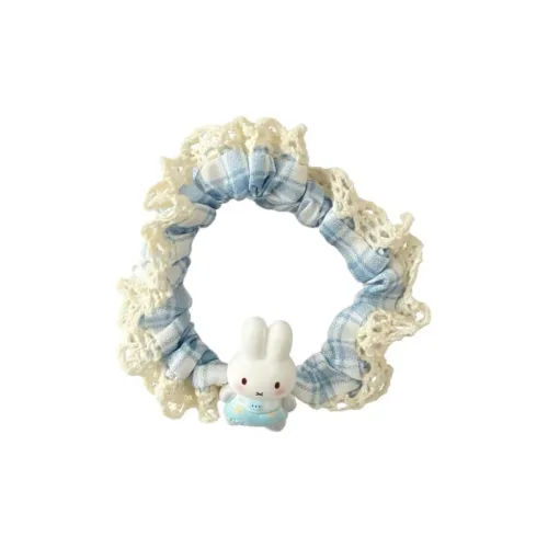 XILING Кружевная отделка Конфетный цвет Кролик Эластичная резинка для волос Женская