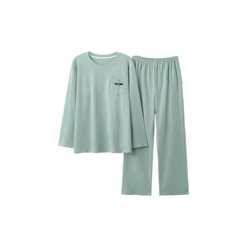 TULANDUO Трава Зеленый [100% хлопок] Мужской Термокостюм