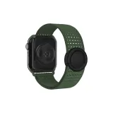 [Армейский зеленый] Круглый Магнитный Трикотажная ткань Нейлон Вязаная ткань Ремень