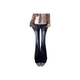 Синие-серые штаны с флисовой подкладкой