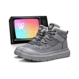 Серый с флисовой подкладкой