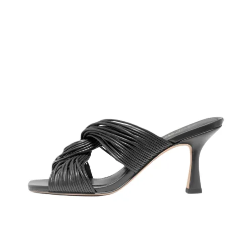 MICHAEL KORS Слипоны 7,6 см Женские Черные