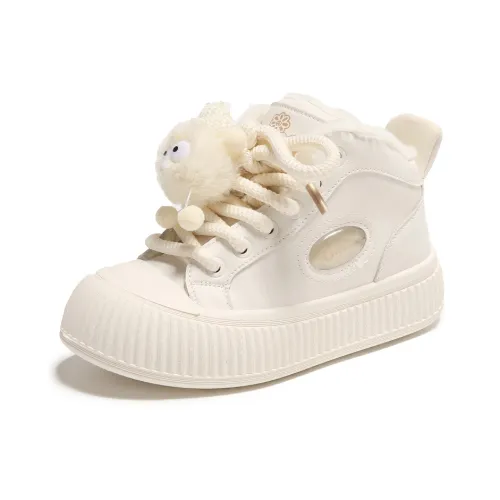 Budding Bear Покрытие Ударостойкость Высокие Кроссовки для скейтбординга Женские