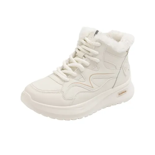 DINGGU Обувь Износостойкая и Противоскользящая Высокие Кеды Женские