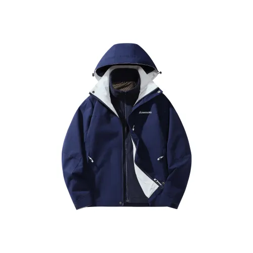 Кавасаки Водонепроницаемый Дышащий Износостойкий Теплый Устойчивый к холоду Ветровка Унисекс