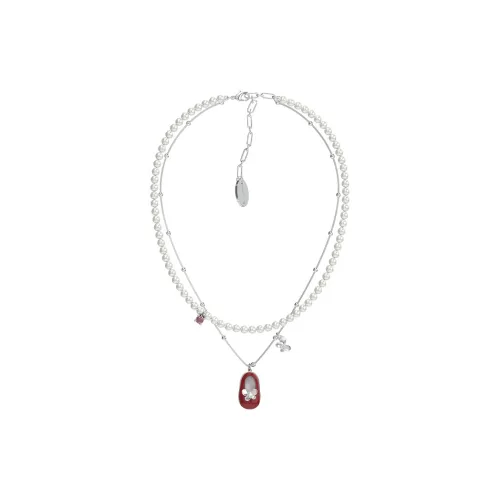 SUN HUNTER Искусственный жемчуг Белый перламутр Синтетический кубический цирконий Белое покрытие золотом Медь