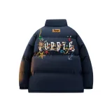 Темно-синий [Воротник-стойка]