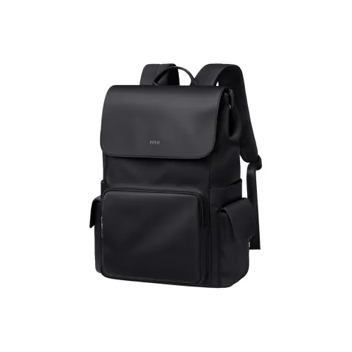 Поло Ткань Рюкзак Стандартный Мужской Черный