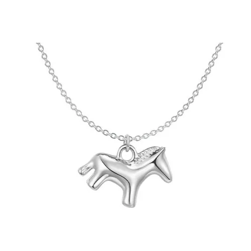 SUN HUNTER Белое Золото с Покрытием Медный Ожерелье Женское